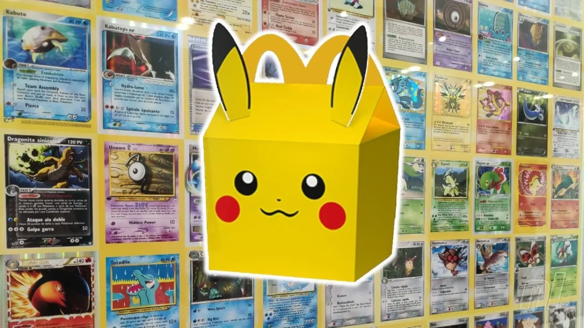 Retour des cartes Pokémon chez McDonald's à la fin de l'année